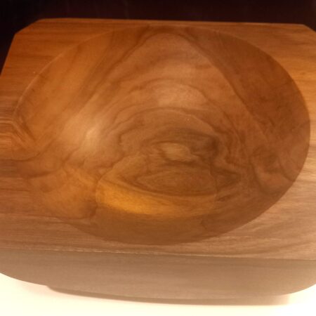 BOWL WALNUT RECTANGLE