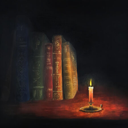 CANDLE IN FIVE PICTURES